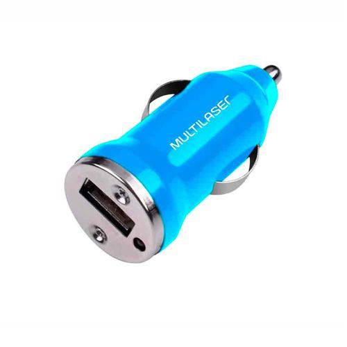 Assistência Técnica, SAC e Garantia do produto Carregador Automotivo USB Smartogo Multilaser - CB107 Azul