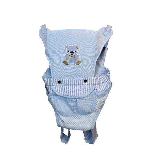 Assistência Técnica, SAC e Garantia do produto Carregador de Bebê Canguru 2 Posições Bordado Ajustável Azul