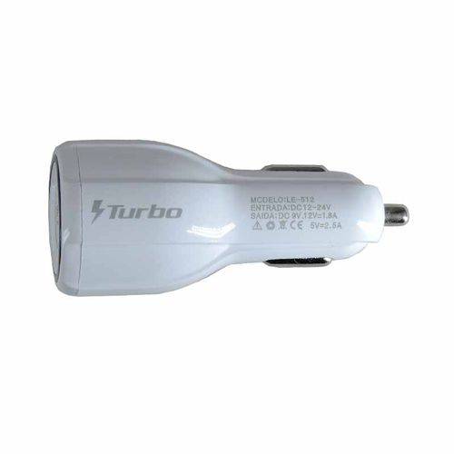Assistência Técnica, SAC e Garantia do produto Carregador Turbo Power Veicular 2.0 com 2 Portas USB