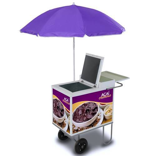 Assistência Técnica, SAC e Garantia do produto Carrinho de Açaí Modelo Básico + Caixa Térmica 90 Litros