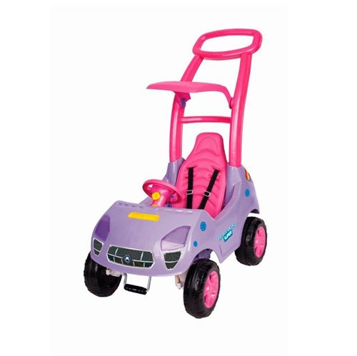 Assistência Técnica, SAC e Garantia do produto Carrinho de Passeio Roller Baby com Som e Luz Rosa Magic Toys