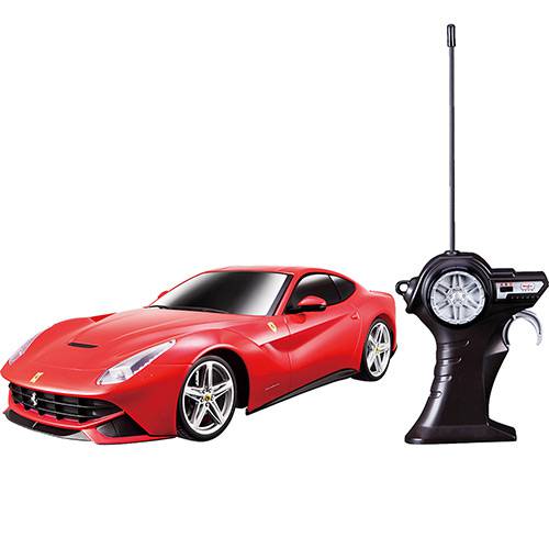 Assistência Técnica, SAC e Garantia do produto Carrinho Ferrari com Controle Remoto 1:14 F12 Berlinetta Vermelho - Maisto