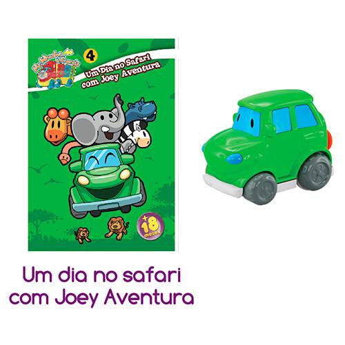 Assistência Técnica, SAC e Garantia do produto Carrinho + Livro Primeiras Histórias um Dia no Safari com Joey Aventura - Dican