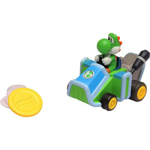 Assistência Técnica, SAC e Garantia do produto Carrinho Mario Kart Coin Racers Yoshi - DTC