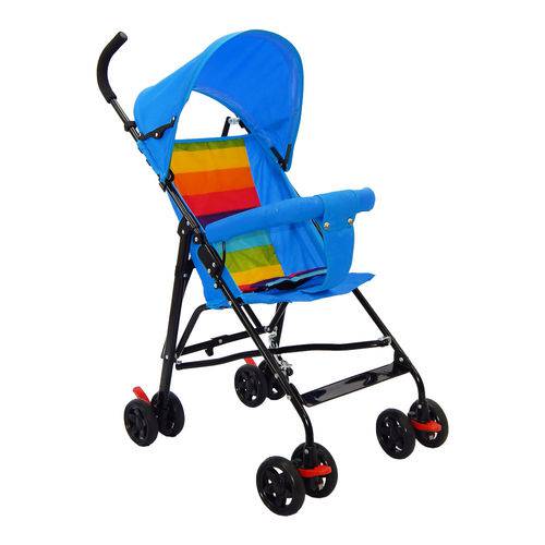 Assistência Técnica, SAC e Garantia do produto Carrinho Passeio Guarda Chuva para Bebe Azul - Mc4758az