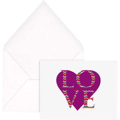 Assistência Técnica, SAC e Garantia do produto Cartão com Envelope Love Waves - Joy Paper