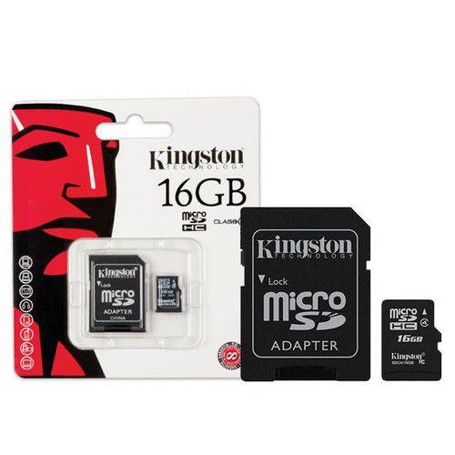 Assistência Técnica, SAC e Garantia do produto Cartão de Memória 16gb Micro Sd Kingston