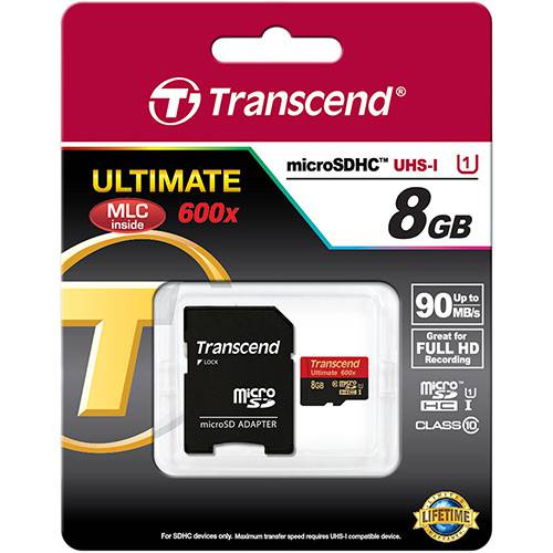 Assistência Técnica, SAC e Garantia do produto Cartão de Memória 16Gb Transcend Sdhc Classe 10 Uhs-i U1