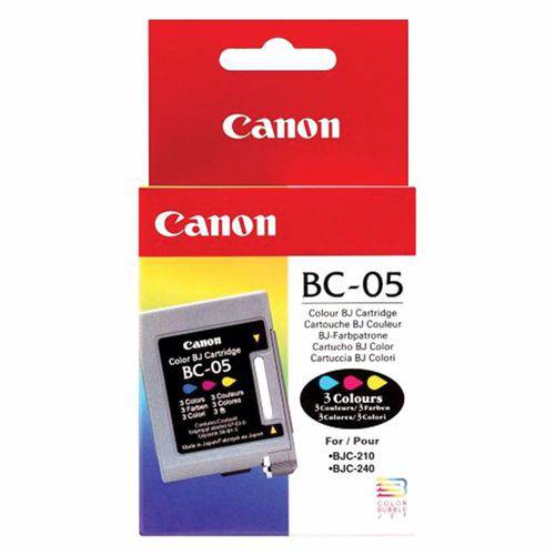 Assistência Técnica, SAC e Garantia do produto Cartucho Canon Bc 05 Color