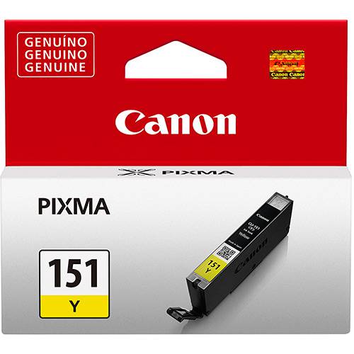 Assistência Técnica, SAC e Garantia do produto Cartucho de Tinta Canon Cli-151 Amarelo