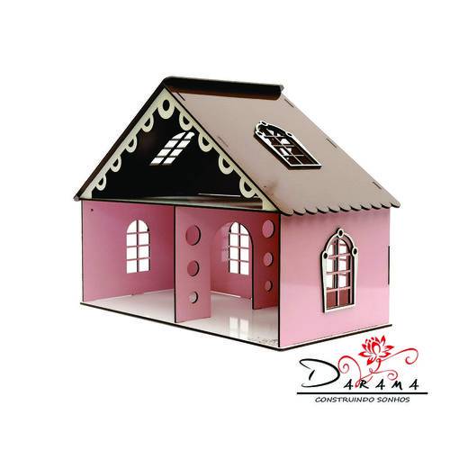 Assistência Técnica, SAC e Garantia do produto Casa de Bonecas para Mini Bonecas Compatível com Lol e Polly Modelo Lily Princesa - Darama