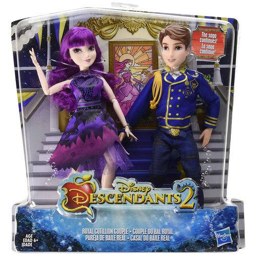 Assistência Técnica, SAC e Garantia do produto Casal do Baile Real - Ben e Mal - Descendentes Disney - Hasbro E5306