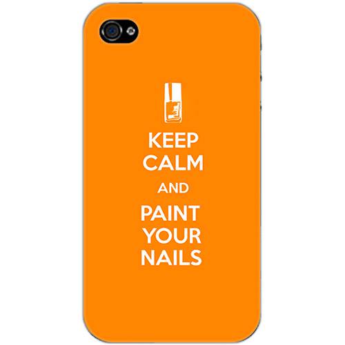 Assistência Técnica, SAC e Garantia do produto Case Apple IPhone 4/4S - Paint Your Nails - Custom4U