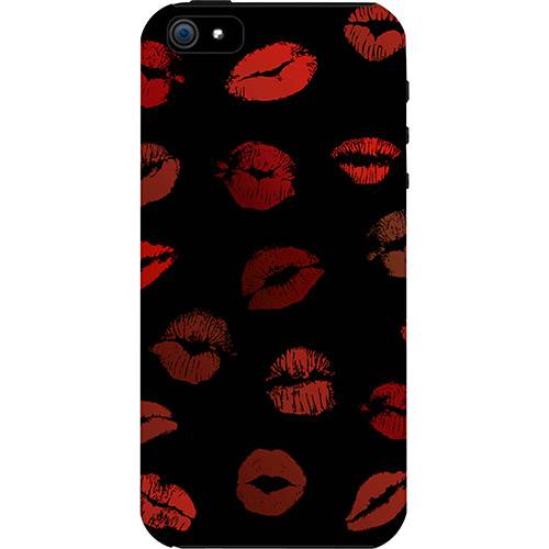 Assistência Técnica, SAC e Garantia do produto Case Apple IPhone 5 Kiss Custom4U Vermelha