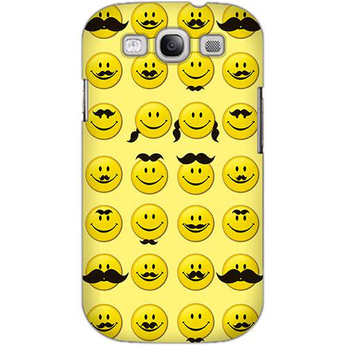 Assistência Técnica, SAC e Garantia do produto Case Samsung Galaxy S III Custom4U Smile Mustaches