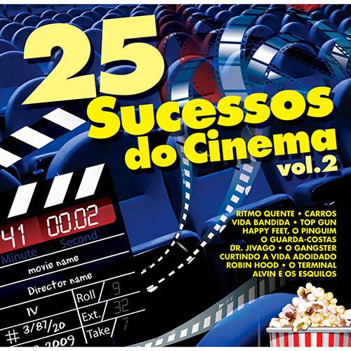 Assistência Técnica, SAC e Garantia do produto CD - 25 Sucessos do Cinema - Vol. 2