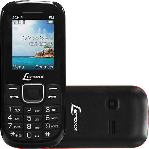 Assistência Técnica, SAC e Garantia do produto Celular Dual Chip Lenoxx Cx 908 Câmera VGA - Preto/Vermelho