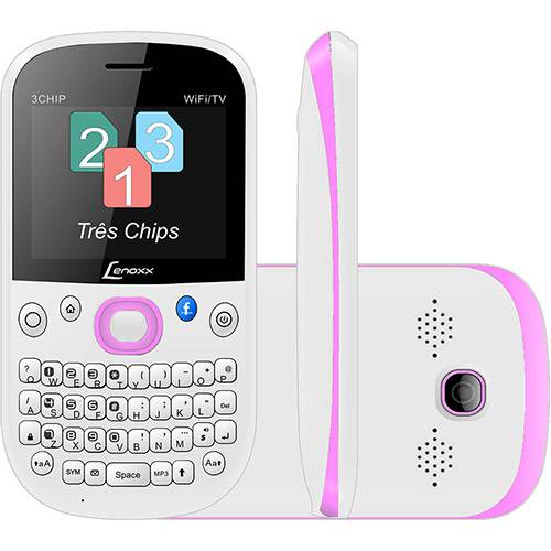 Assistência Técnica, SAC e Garantia do produto Celular Lenoxx CX-920 Desbloqueado Branco e Rosa VGA