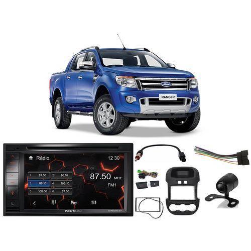 Assistência Técnica, SAC e Garantia do produto Kit Central Multimidia Positron SP8530BT C/ Câmera de Ré + Moldura + Chicotes P/ Ford Ranger 2012 a 2016