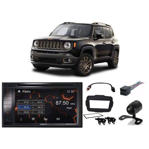 Assistência Técnica, SAC e Garantia do produto Central Multimídia Positron SP8730DTV C/ Câmera de Ré + Moldura e Chicotes Jeep Renegade PCD 2018/2019