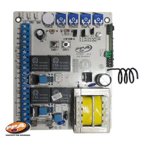 Assistência Técnica, SAC e Garantia do produto Central Placa Motor Portão Eletrônico Pivotante Dupla 5t Ppa