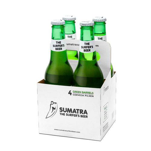 Assistência Técnica, SAC e Garantia do produto Cerveja Artesanal Pilsen Sumatra - Pack 4 Unidades ( 355ML )