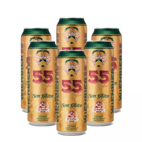 Assistência Técnica, SAC e Garantia do produto Cerveja Latão Wienbier 55 Pilsen 550ml - Sem Glúten