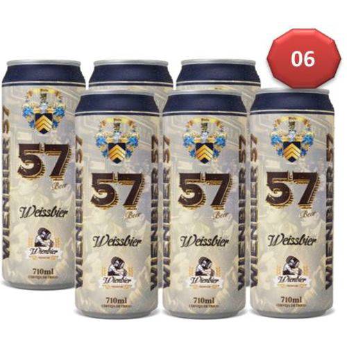 Assistência Técnica, SAC e Garantia do produto Cerveja Premium Wienbier 57 Weissbier | 06 Latas de 710ml