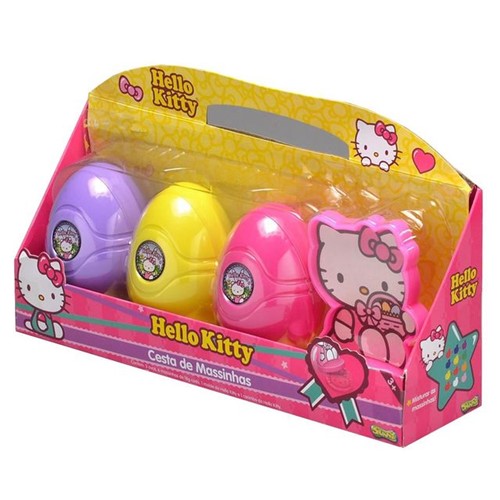 Assistência Técnica, SAC e Garantia do produto Cesta de Massinhas Hello Kitty 1111 Sunny Colorido