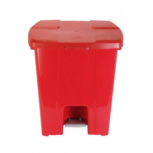 Assistência Técnica, SAC e Garantia do produto Cesto / Lixeira Plástica com Pedal 30 Litros Vermelha Jsn P30