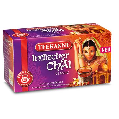 Assistência Técnica, SAC e Garantia do produto Chá Preto Clássico Indiano Chai 40g - Teekanne