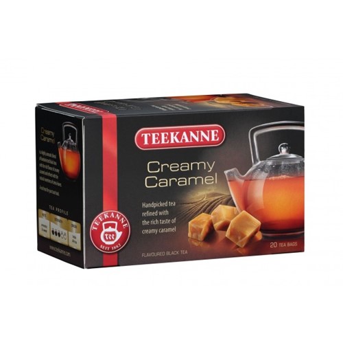 Assistência Técnica, SAC e Garantia do produto Cha Teekanne Preto com Caramelo (20 Saquinhos) 40g