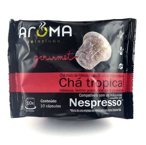 Assistência Técnica, SAC e Garantia do produto Chá Tropical Frutas e Ervas - 10 Cáps. Nespresso