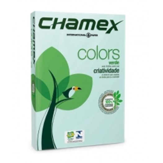 Assistência Técnica, SAC e Garantia do produto Chamex Color 21x29,7cm 75gr A4 Verde 500 Folhas