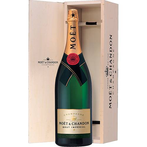 Assistência Técnica, SAC e Garantia do produto Champagne Moët & Chandon Brut Impérial 3000ml Jeroboam com Caixa de Madeira