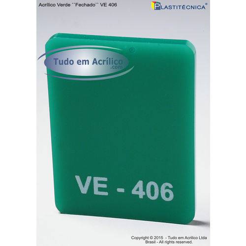 Assistência Técnica, SAC e Garantia do produto Chapa Placa de Acrílico Verde VE 406 200x100cm 3mm