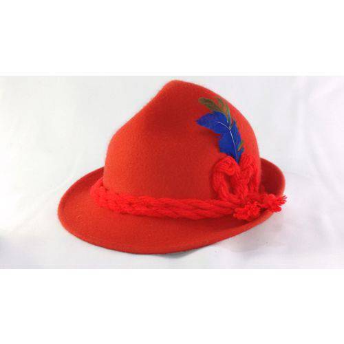 Assistência Técnica, SAC e Garantia do produto Chapéu Tirolês Traje Típico Vermelho