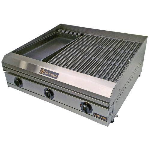 Assistência Técnica, SAC e Garantia do produto Char Broiler Di Cozin a Gás CBD-640 - de Bancada - Glp - Grelhas e Chapa