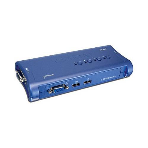 Assistência Técnica, SAC e Garantia do produto Chaveador KVM C/4 Portas USB e 4 Cabos - Trendnet