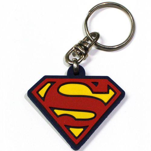 Assistência Técnica, SAC e Garantia do produto Chaveiro de Borracha Superman Logo - Super Homem Heroi - Emborrachado