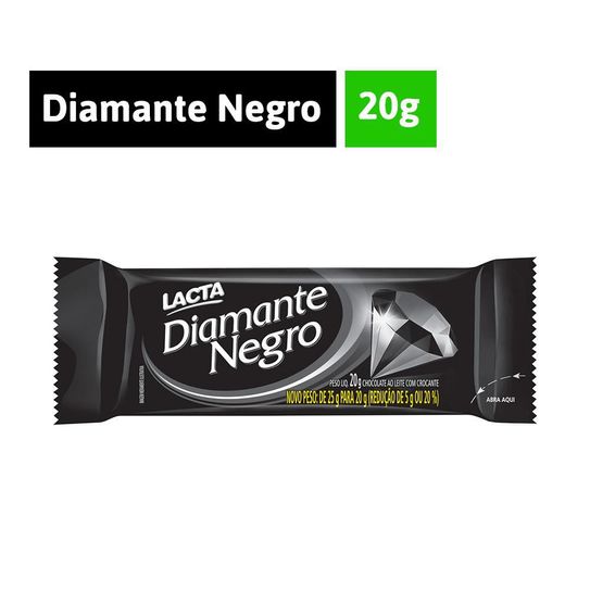 Assistência Técnica, SAC e Garantia do produto Chocolate Diamante Negro Lacta 20g