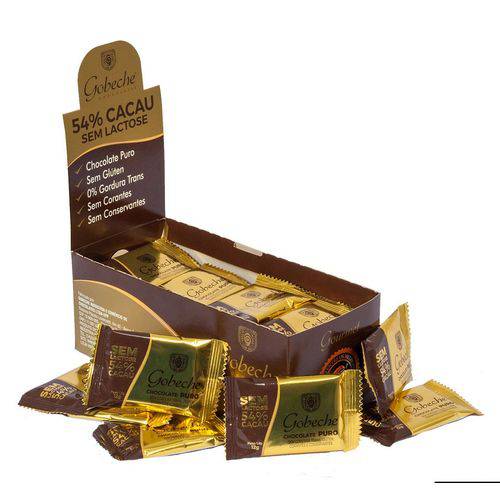 Assistência Técnica, SAC e Garantia do produto Chocolate Gourmet Gobeche 54% Cacau Sem Lactose/Sem Glúten Display 44 Unidades 12g