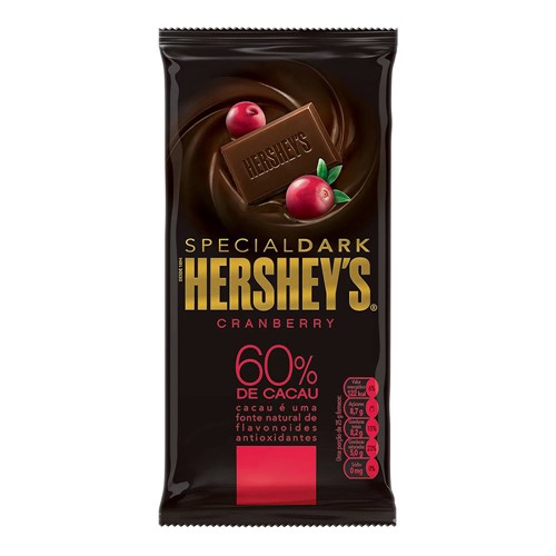 Assistência Técnica, SAC e Garantia do produto Chocolate Hershey's Special Dark Cranberry 100g