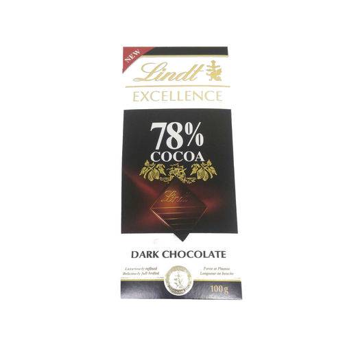 Assistência Técnica, SAC e Garantia do produto Chocolate Lindt Excellence Dark 78% Cocoa 100g