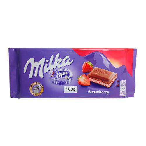 Assistência Técnica, SAC e Garantia do produto Chocolate Milka Strawberry 100g