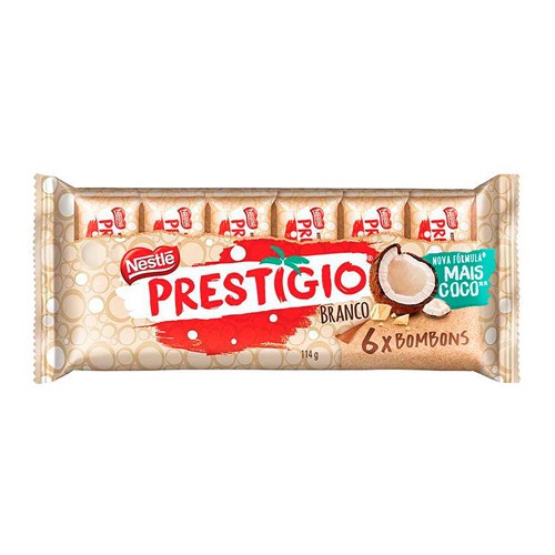 Assistência Técnica, SAC e Garantia do produto Chocolate Nestlé Prestígio Branco 114g