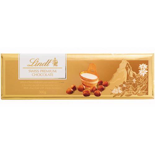 Assistência Técnica, SAC e Garantia do produto Chocolate Sui Swiss Gold Bar Hazelnut Lindt