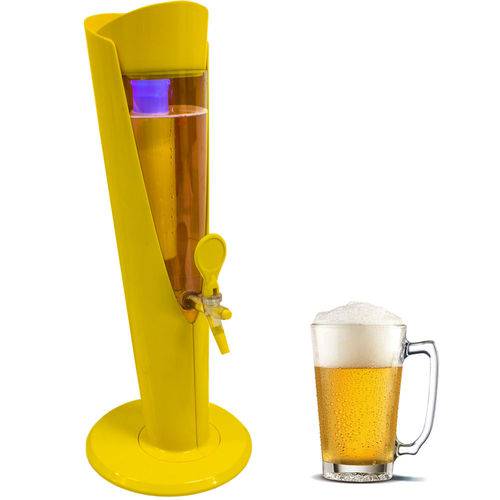 Assistência Técnica, SAC e Garantia do produto Chopeira Torre Chopp Cerveja Gelada 3 Litros Iluminação Interna Colorida