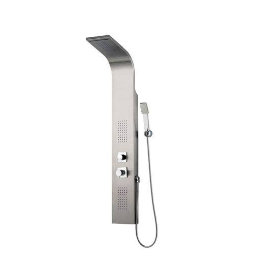 Assistência Técnica, SAC e Garantia do produto Chuveiro com Hidro Massagem Vertical - OHOME S9304 Grey Capri Aço Inox