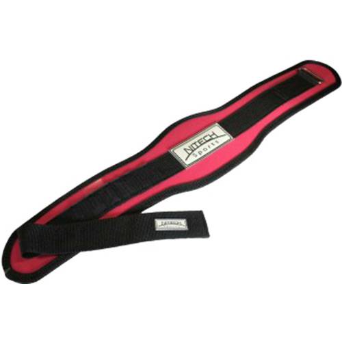 Assistência Técnica, SAC e Garantia do produto Cinto Reforçado com Velcro Simples - Pink - Nitech Sports